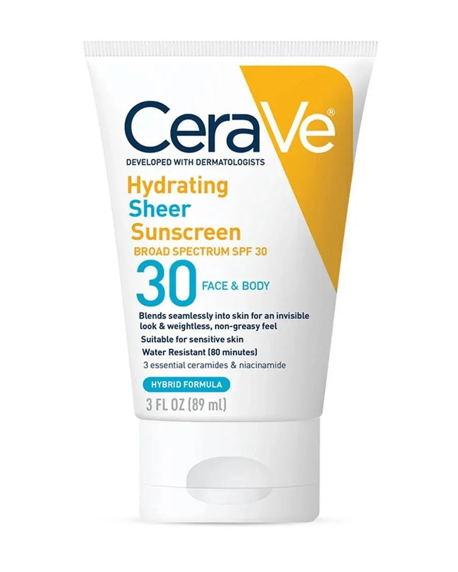 CeraVe 4-in-1 Set – Cleanser, Serum, Sunscreen & Cream