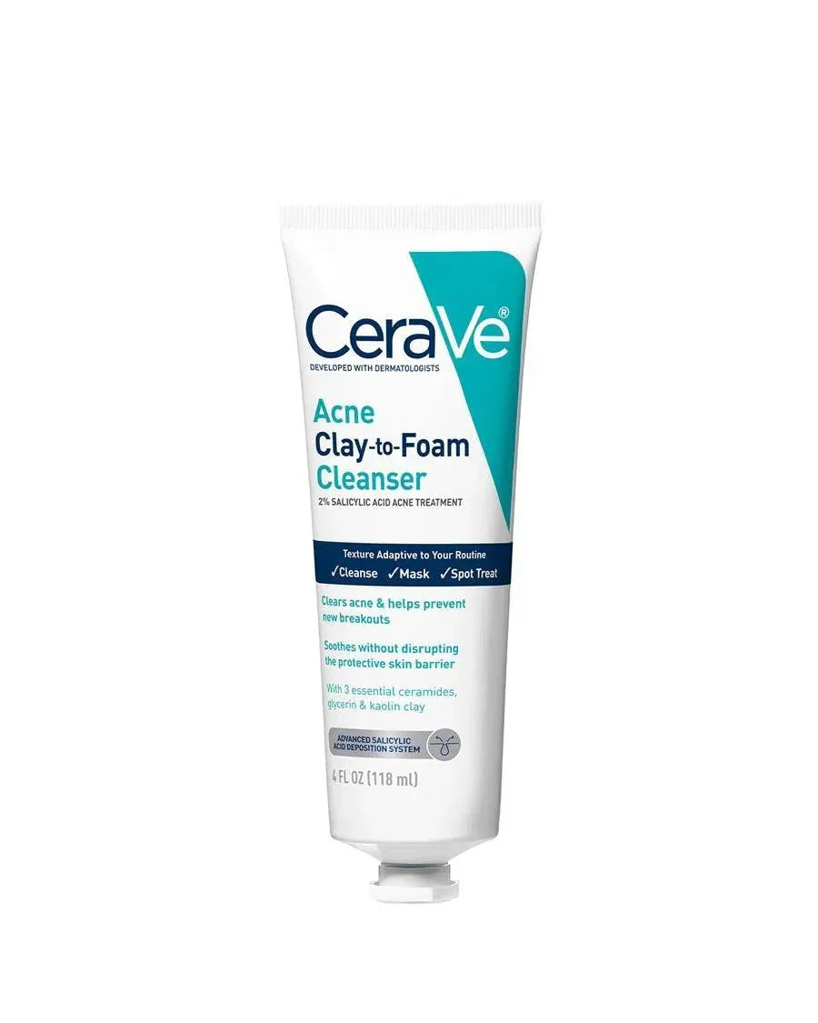 CeraVe 4-in-1 Set – Cleanser, Serum, Sunscreen & Cream