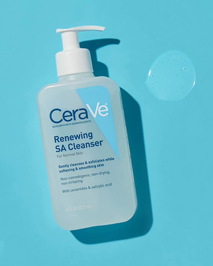 CeraVe Renewing SA Cleanser with Salicylic Acid & Ceramides – 237ml