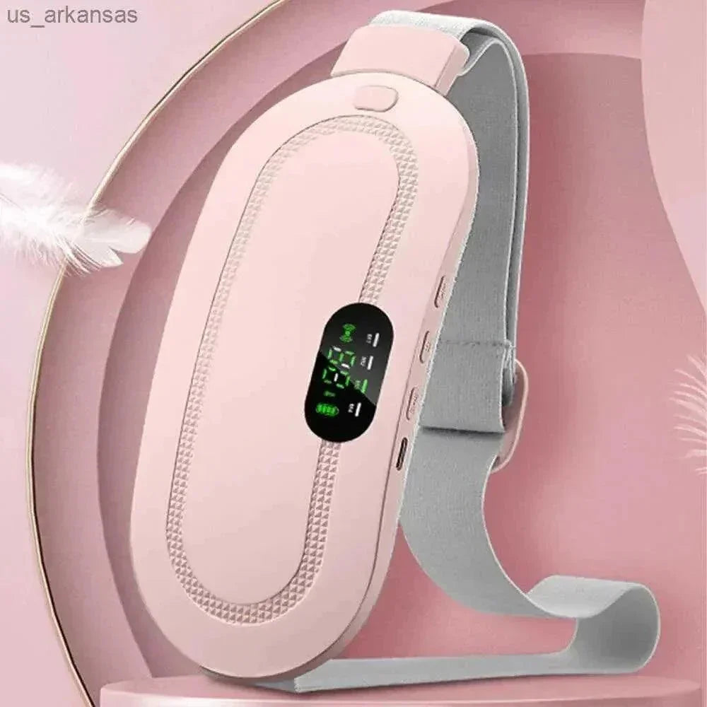 Heating & Vibrating Pad for Menstrual Cramps – Portable Digital Therapy Device elitora 