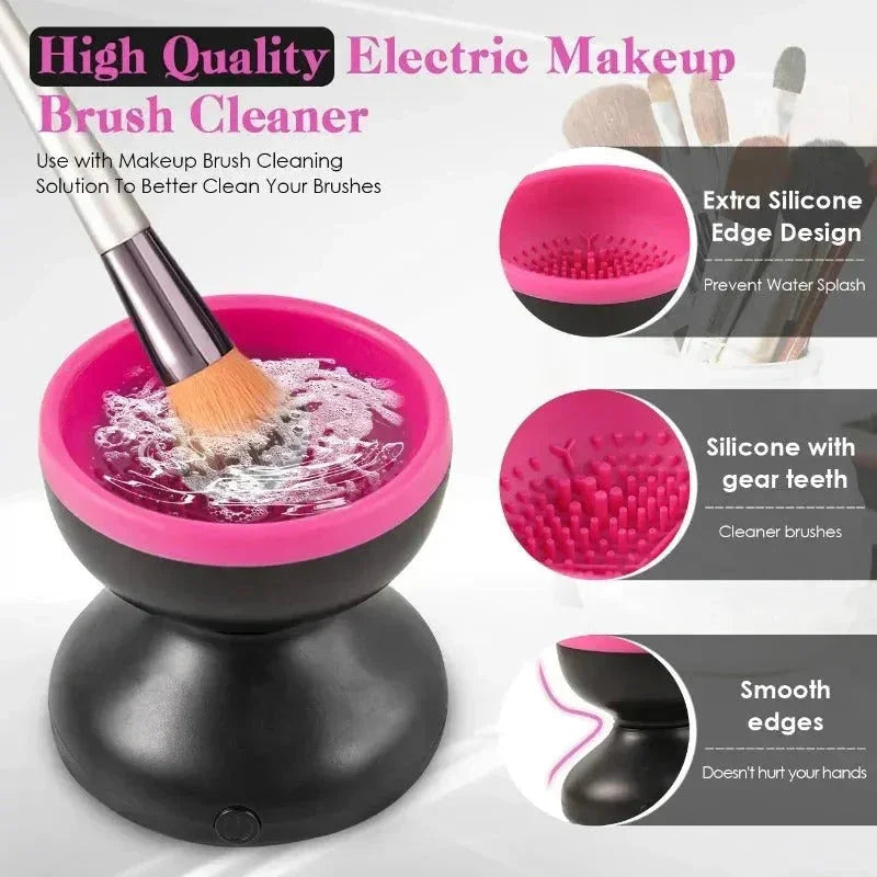 Electric Makeup Brush Cleaner – USB Powered