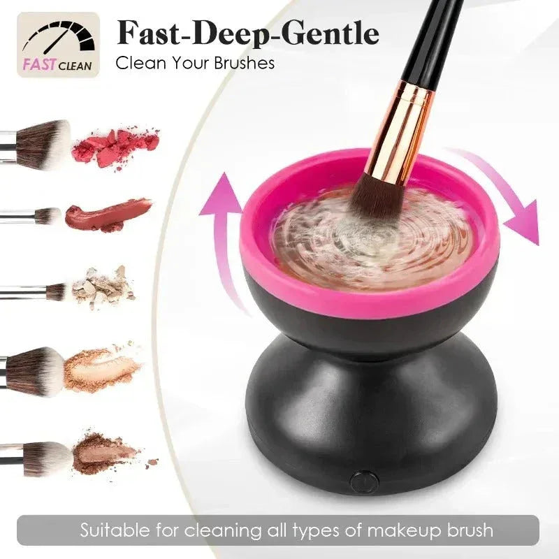 Electric Makeup Brush Cleaner – USB Powered
